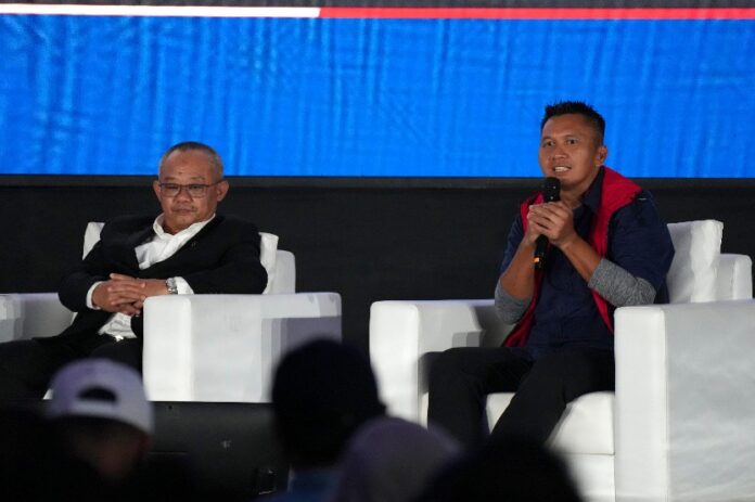 Founder liga basket pelajar Development Basketball League (DBL) Azrul Ananda mengaku bangga bisa ikut hadir dalam Indonesia Sports Summit (ISS) 2025 yang digelar di Indonesia Arena, Kompleks Gelora Bung Karno (GBK) Senayan selama dua hari, 6 dan 7 Desember.