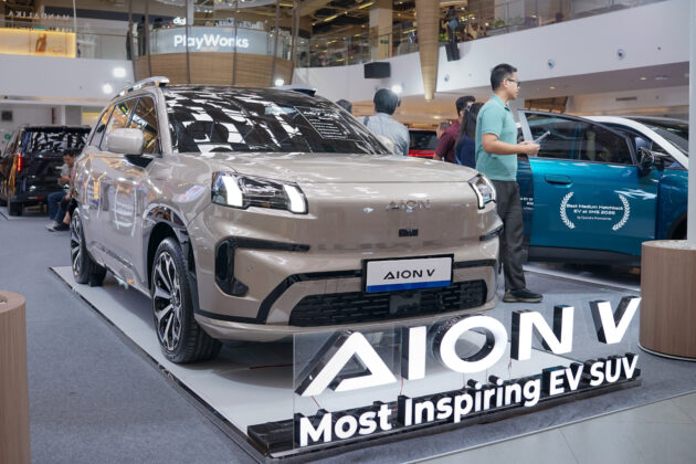 GAC AION V di Indomobil Expo Bandung